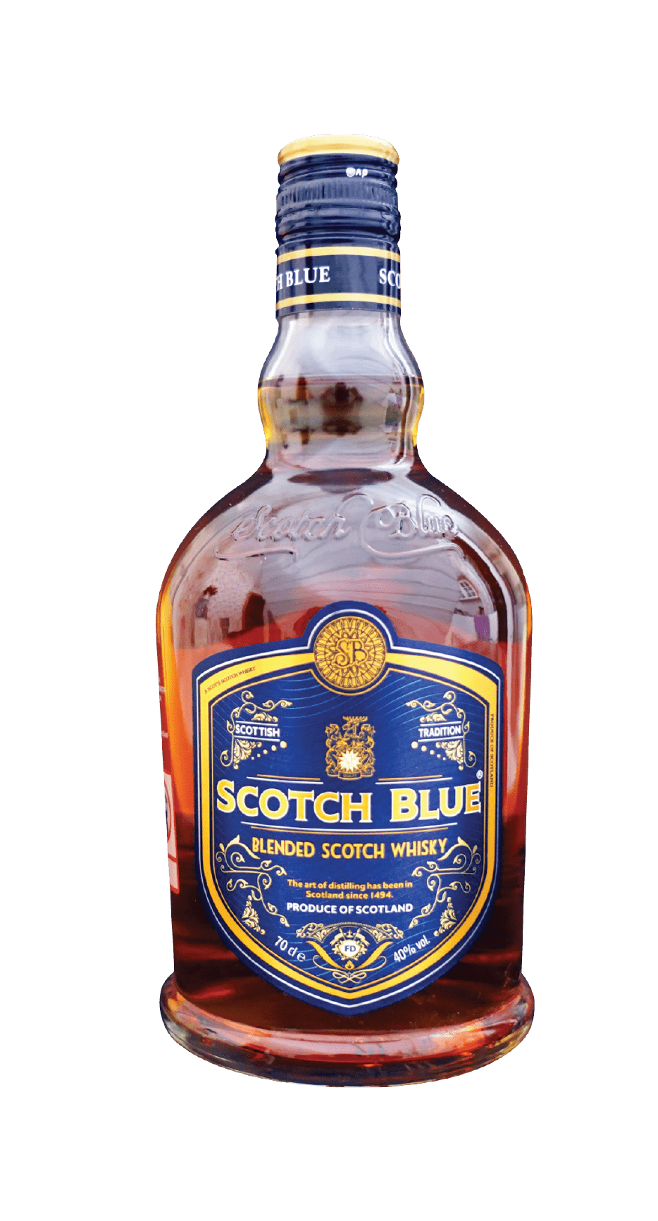 Scotch Blue Blended Whisky 12X70 Cl