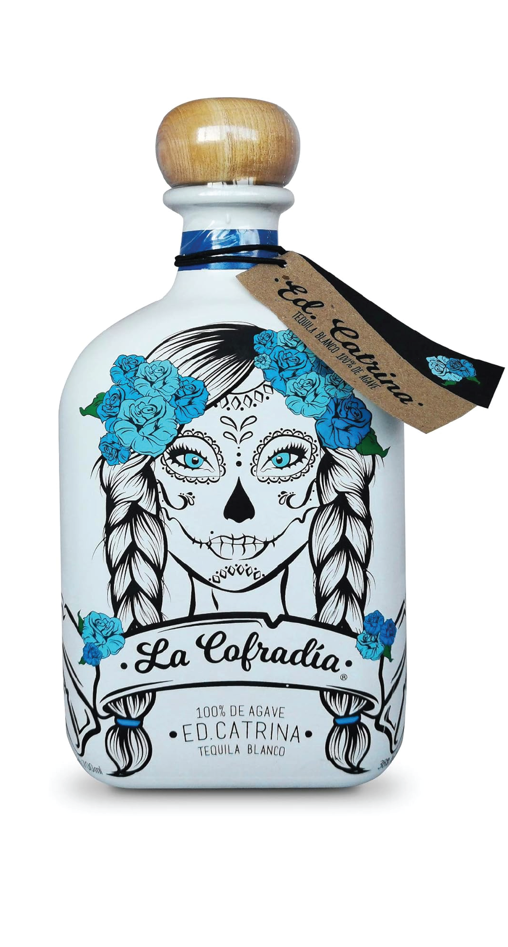 Catrina Ceramica Blanco Tequila 6X70 Cl